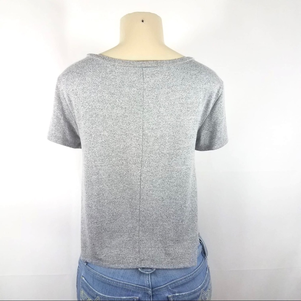 AMERICAN EAGLE Gray Loose “Love” Shirt XS / Small - Picture 5 of 7